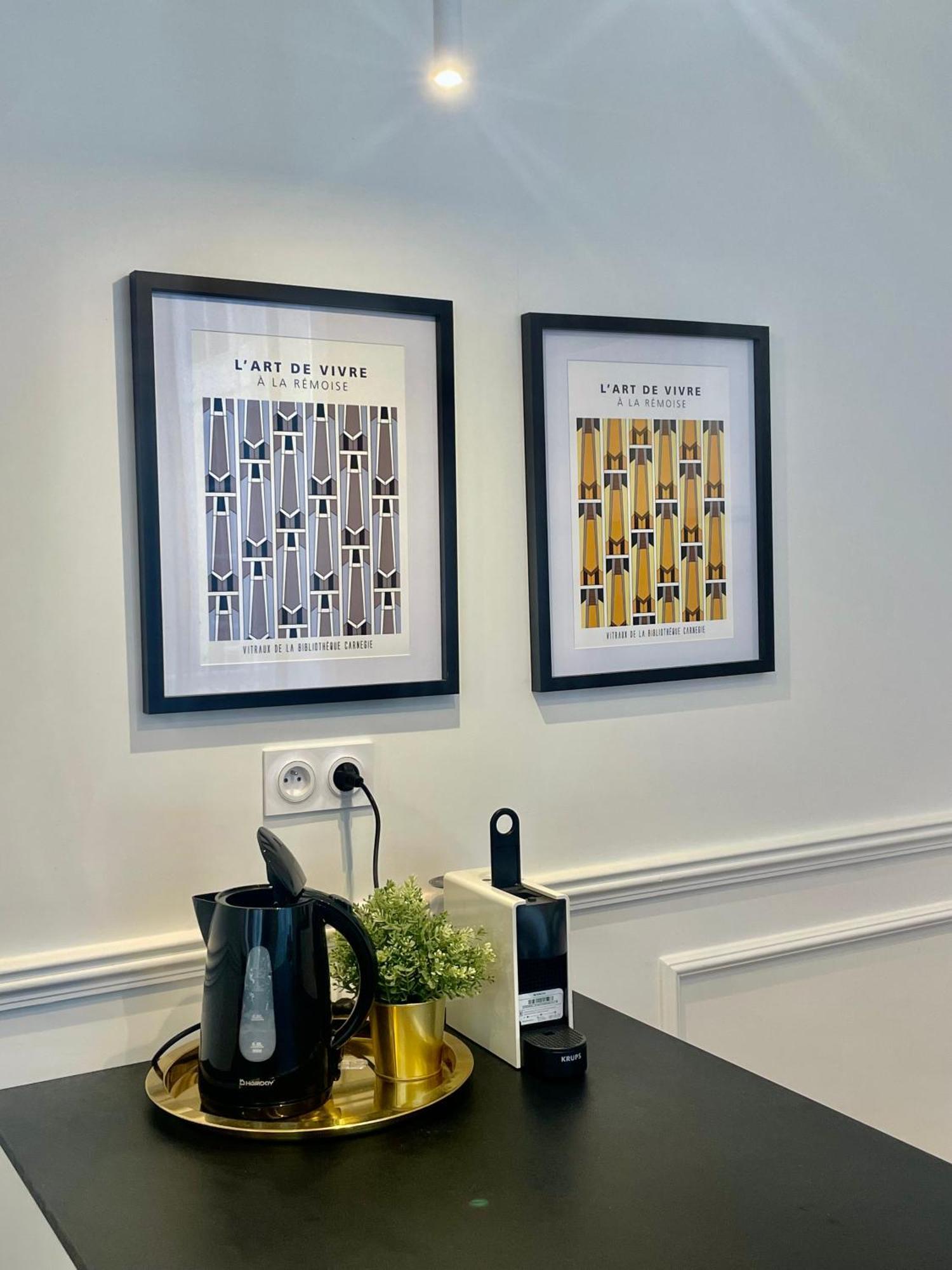 Appartements De Charme Du General Leclerc - Place D'Erlon - Hypercentre - Gare - رانس المظهر الخارجي الصورة